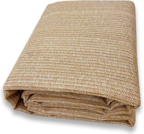 Miniatura 6 de Alion Home Tela de privacidad para el sol, tela permeable para bricolaje, para patio, pérgola, ventanas, jardín (marrón Mocha, 10.5 x 15 pies)
