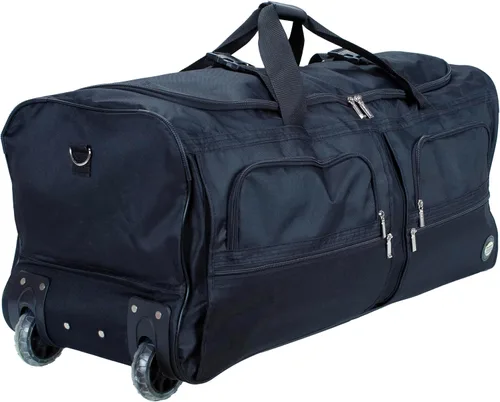 Miniatura 8 de Rockland Bolso de viaje con ruedas, Negro