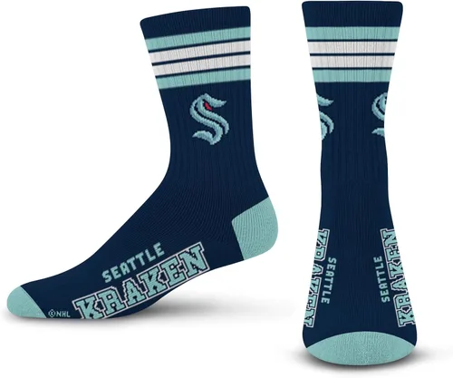 Miniatura 30 de For Bare Feet Calcetines de cuatro rayas de la NFL para mujer Color del