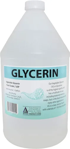 Miniatura 3 de Glicerina USP de calidad alimentaria 99.7 %, derivado puro de glicerina de soja/vegetal, 1