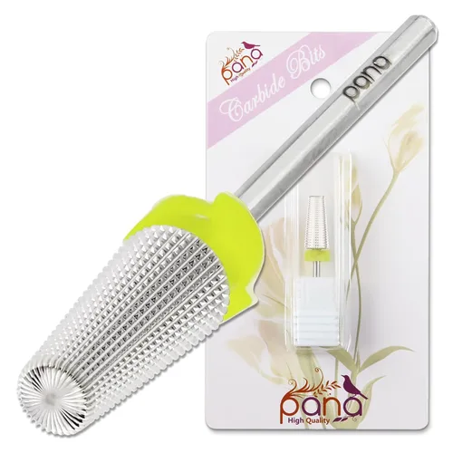 Miniatura 13 de PANA Broca de carburo de uñas 5 en 1 con vástago de 3/32 pulgadas - (grueso triple - grano extra fino, púrpura) - rotación bidireccional para uso
