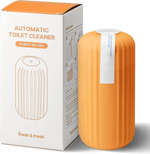 Miniatura 14 de Fresh & Fresh Limpiadores automáticos para inodoros – 3 botellas (hasta 2500 descargas/botella), limpiador comercial y residencial de 3 a 4 meses