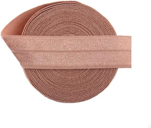 Miniatura 26 de Bristlegrass Nude 2 yardas 3/4 pulgadas Picot Loop ribete decorativo con volantes de encaje elástico banda de elastano vestido de lencería vestido