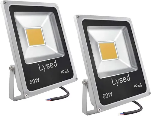 Miniatura 8 de Luz de inundación LED de 50 W CC 12 V-60 V, luz blanca cálida de bajo voltaje de 12 V, luz de seguridad para jardín, pared, luces de trabajo