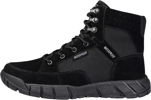 Miniatura 6 de FREE SOLDIER Waterproof Hiking Work Boots Men's Tactical Boots 6 Inches Lightweight Military Boots Breathable Desert Boots