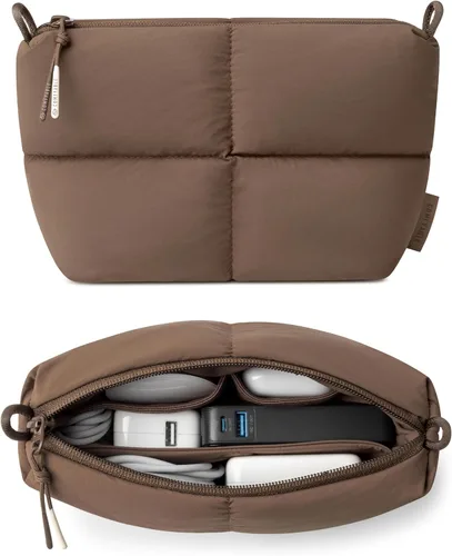Miniatura 7 de Comfyable Puffy - Funda organizadora de artículos electrónicos de viaje, bonita bolsa tecnológica para mujeres y hombres, bolsa de almacenamiento