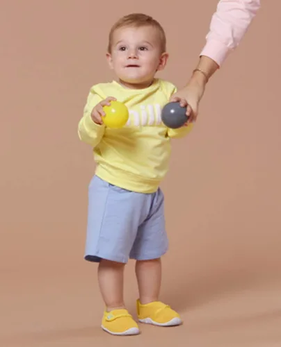 Miniatura 106 de BMCiTYBM Zapatos de bebé para niños pequeños, zapatillas de malla transpirable antideslizantes