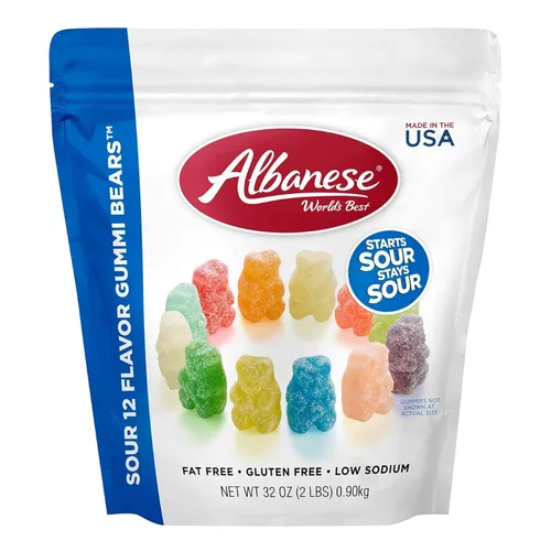 Miniatura 11 de Albanese - Gomitas de anillos de melocotón, 4.5 libras de caramelo