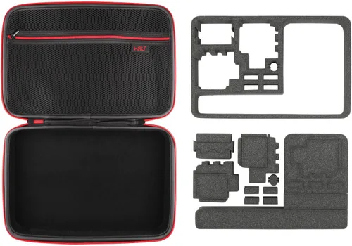 Miniatura 5 de HSU Estuche de transporte para GoPro Hero 13, 12, 11, 10, 9, 8, 7, 6, 5 negro, AKASO Campark y accesorios, funda de viaje GoPro