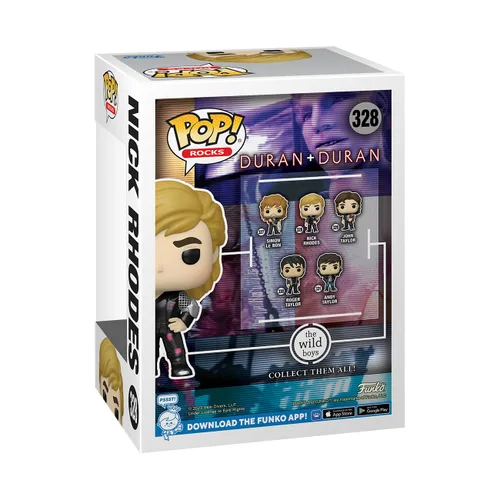 Miniatura 3 de Funko Pop! Rocks: Duran Duran - Wild Boys Nick Rhodes - Figura de vinilo coleccionable - Idea de regalo - Producto oficial - para niños y adultos