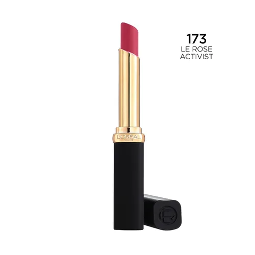Miniatura 6 de L'Oréal Paris Colour Riche - Lápiz labial mate de volumen intenso, con ácido hialurónico para hasta 16 horas de comodidad durante todo el día, rosa