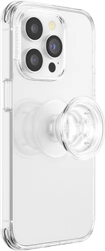 Miniatura 2 de Agarre para teléfono PopSockets con soporte expansible, agarre adhesivo - Transparente