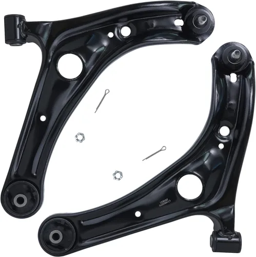 Miniatura 24 de Detroit Axle - 2 brazos de control delanteros para Volvo S60 V70 01-07, juego de 2 brazos de control inferiores 2001 2002 2003 2004 2005 2006 2007