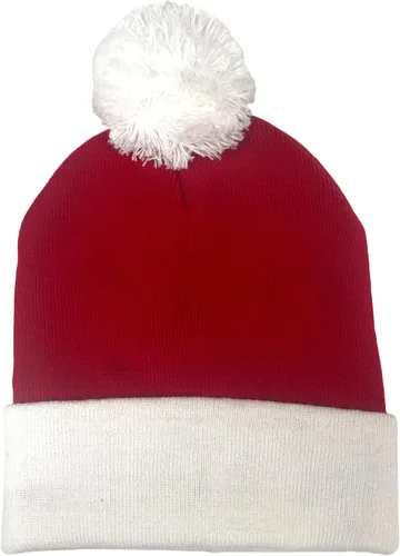 Miniatura 3 de COUVER Womne Winter Cozy - Gorro de punto acrílico con POM POM, 1 pieza