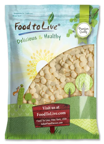 Miniatura 9 de Food to Live Obleas de Mantequilla de Cacao Cruda, 8 onzas – Pura, Prensada en Frío, Sin Filtro, Sin Refinar, No Desodorizada, Kosher, Keto, Vegana
