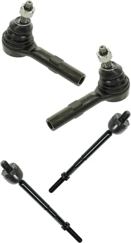 Miniatura 74 de TRQ Juego de barras de acoplamiento delanteras interiores y exteriores de 4 piezas compatible con Jeep Cherokee 1991-2001 y Comanche 91-92
