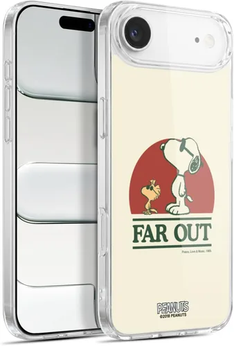 Miniatura 83 de Head Case Designs Funda de gel Woodstock 50th con licencia oficial de Peanuts Snoopy Guitar 1969 [protección de grado militar] compatible con Apple