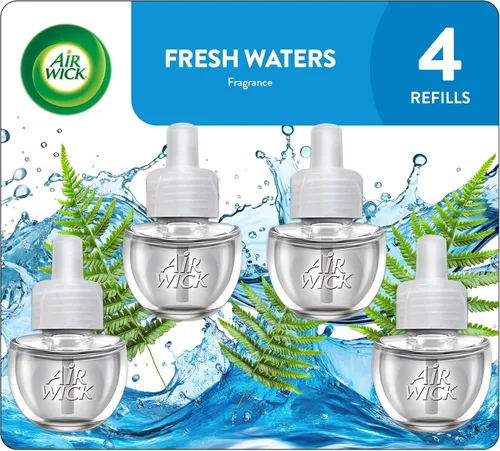 Miniatura 12 de Air Wick 79717 Relleno de aceite perfumado, las Aguas Dulces, 0.67oz, 2 unidades)