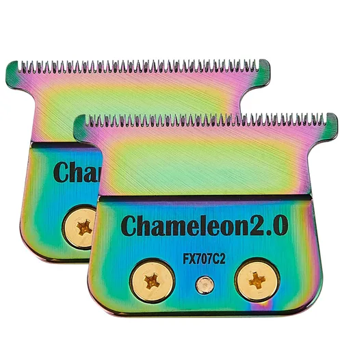 Miniatura 12 de 2 cuchillas de repuesto doradas FX707Z DLC para recortadora BaByliss PRO Barberology, cuchilla de repuesto DLC 2.0 para recortadora de cabello
