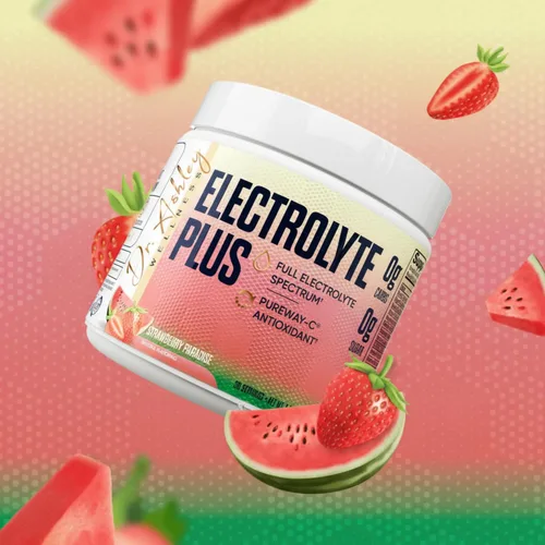 Miniatura 5 de Electrolyte Plus - Mezcla de bebida en polvo, electrolitos de espectro completo con oligominerales para una máxima hidratación, cero azúcar, 30