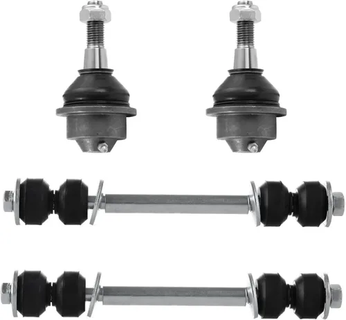 Miniatura 191 de Detroit Axle – Kit de suspensión delantera para Hyundai 2013-2018 Santa Fe 2 enlaces de barra de estabilizador 4 varillas de amarre interiores