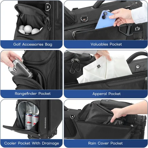 Miniatura 4 de Bolsa de pie, ligera, ideal para llevar o empujar el carrito