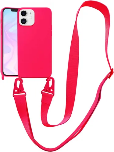 Miniatura 69 de Funda compatible con iPhone 13 con correa, funda cruzada para iPhone con cordón, ajustable, a prueba de golpes, protección contra caídas, funda