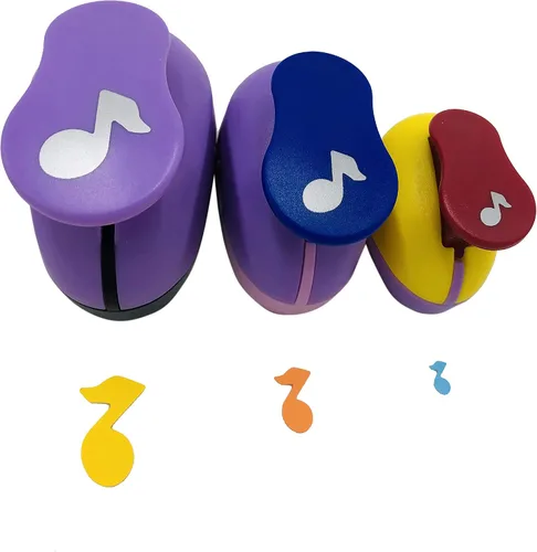 Miniatura 3 de Crafts - Juego de punzones de papel de 0.315 in, 0.591 in, 0.984 in, 3 piezas (hoja de arce)