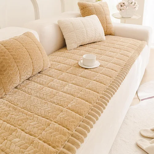 Mivnue - Funda protectora para sofá para mascotas, fundas lavables y antideslizantes para sofás y sillones, alfombrilla para perros (café, 69.8 cm x