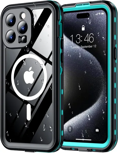Miniatura 33 de Red2Fire Funda impermeable para iPhone 16, protector de pantalla integrado y protector de cámara, compatible con MagSafe, cuerpo completo a prueba