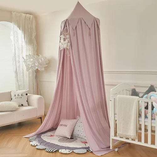 Miniatura 5 de Toldo de cama para niños, cortina de cama para niñas, decoración de habitación, casa colgante, castillo, rincón de lectura, toldo de ensueño
