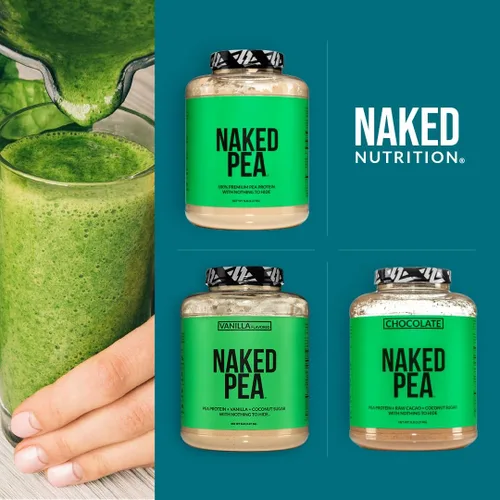 Miniatura 8 de Naked Nutrition - Proteína de chícharo aislado de granjas norteamericanas, 5 libras