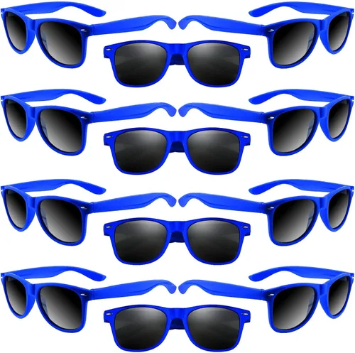 Miniatura 42 de ASTARON Paquete de 12 lentes de sol de fiesta de neón a granel para playa, boda, fiesta, piscina, suministros de fiesta
