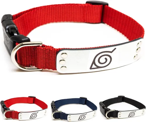 Miniatura 17 de Collar de Perro Naruto para Perros Grandes, Mediano, Collares para Cachorros XS/Pequeños – Collar de Perro de Anime Naruto Shippuden Hidden Leaf