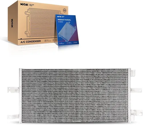 Miniatura 50 de KAX Condensador de aire acondicionado 3054 para Chevy Trailblazer 2002-2009, GMC Envoy, Chevy Trailblazer EXT 2002-2006, GMC Envoy XL, GMC Envoy XUV
