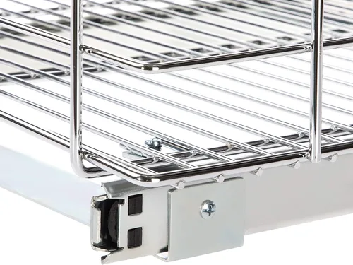 Miniatura 6 de Home Zone Living Organizador de armario de cocina extraíble con cajón deslizante para ahorrar espacio, 17 pulgadas de ancho x 21 pulgadas de largo