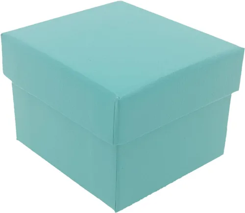 Miniatura 4 de 888 Display USA Caja de joyería ultra elegante azul verde azulado Caja de anillo perfecta para esa persona especial. Lujosa caja de regalo
