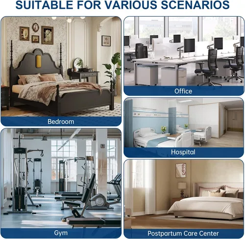 Miniatura 6 de Humidificadores para habitación grande, 5 L, humidificador sin niebla para plantas de bebé, purificadores de aire de llenado superior silencioso