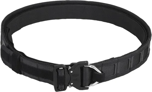 Cinturón táctico de liberación rápida con cinturón interior para hombres
