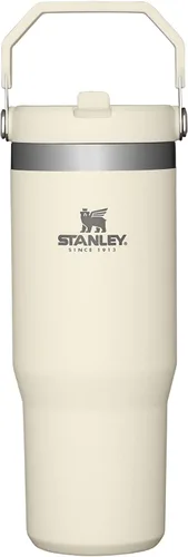 Miniatura 66 de Stanley IceFlow - Vaso con pajilla abatible con asa, de 20 onzas, tapa giratoria y popote abatible, botella de agua resistente a fugas, acero
