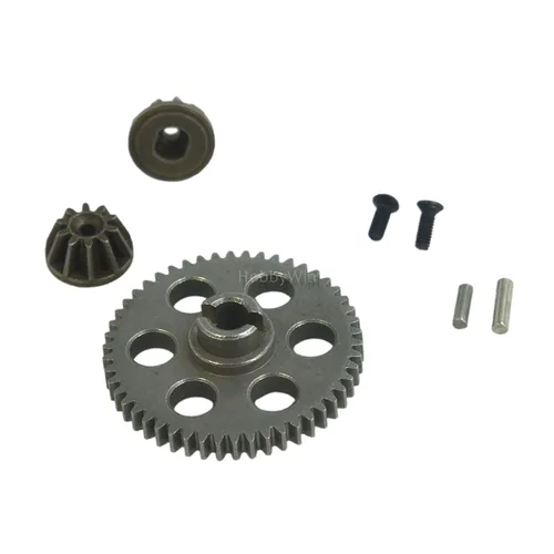 Miniatura 5 de HBX parte 90203 máquina de acero engranaje estímulo+piñones de accionamiento para Haiboxing 1/12 sin escobillas RC Truck 901A Desert Truck) 903A 905A