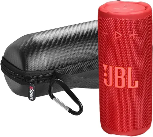 Miniatura 10 de JBL Paquete de altavoz Bluetooth portátil compacto Grip con estuche gSport (negro)
