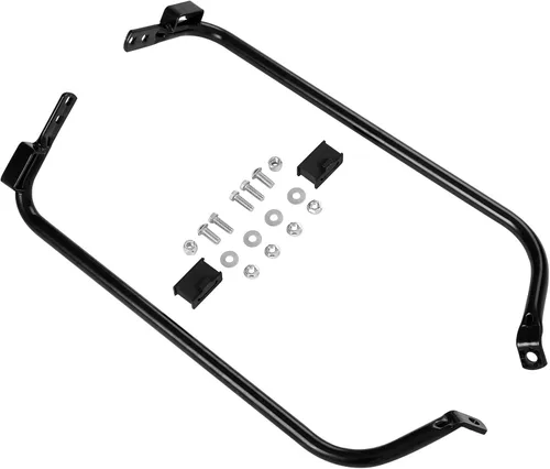 Miniatura 3 de TCT-MOTORPARTS Kit de soporte de alforja para Harley Road King Glide Electra Glide FLHT CVO Street Glide Classic1997-2008 07 Negro A# Negro