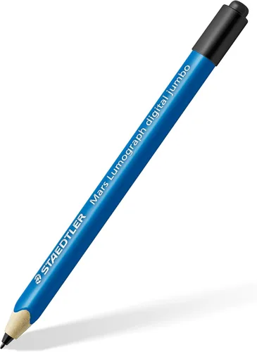 Miniatura 3 de STAEDTLER Mars Lumograph Jumbo Lápiz Stylus Digital con Borrador: Sin Carga, Rechazo de Palma EMR, 4096 Niveles de Sensibilidad a la Presión