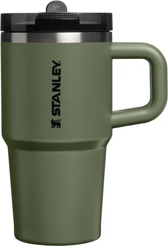Miniatura 105 de STANLEY Quencher ProTour - Vaso con popote abatible con tapa a prueba de fugas, 14 onzas, popote y asa integrados, compatible con portavasos