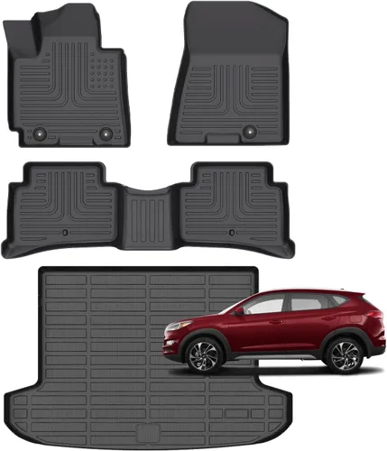 Miniatura 37 de Alfombrillas antideslizantes para automóvil, alfombrillas para todo tipo de clima, accesorios de forro para maletero