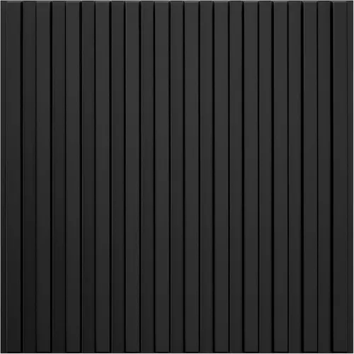 Miniatura 9 de STICKGOO Panel de pared de listones, paneles de pared 3D para decoración de pared interior, panel texturizado acanalado de PVC, 12 azulejos, 19.7 x