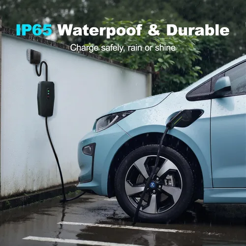Miniatura 5 de Cargador EV de nivel 1 y 2 actualizado 2026 de 16 A, 3.5 KW, cable de 20 pies y adaptador doble NEMA (5-15/6-20) - Cargador de coche eléctrico