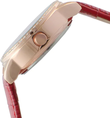 Miniatura 4 de Peugeot Reloj de vestir de piel con números romanos de metal para mujer