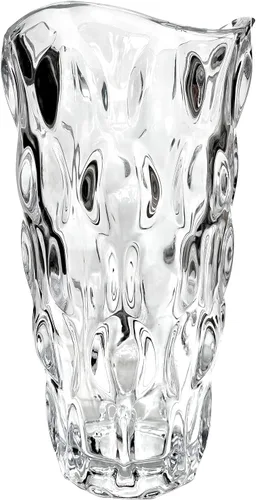 Miniatura 10 de Florero de cristal ámbar grueso de 9.5 pulgadas de alto para decoración del hogar, comedor, mesa de boda, oficina, vacaciones, fiesta, centro de mesa